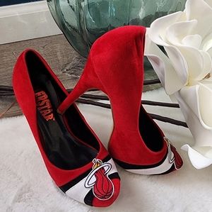 Miami Heat High Heel Pump
